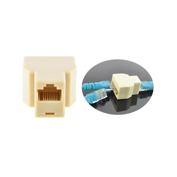 مبدل 1 به 2 شبکه RJ45 - لوازم جانبی موبایل و کامپیوتر | فروشگاه پاسارگاد